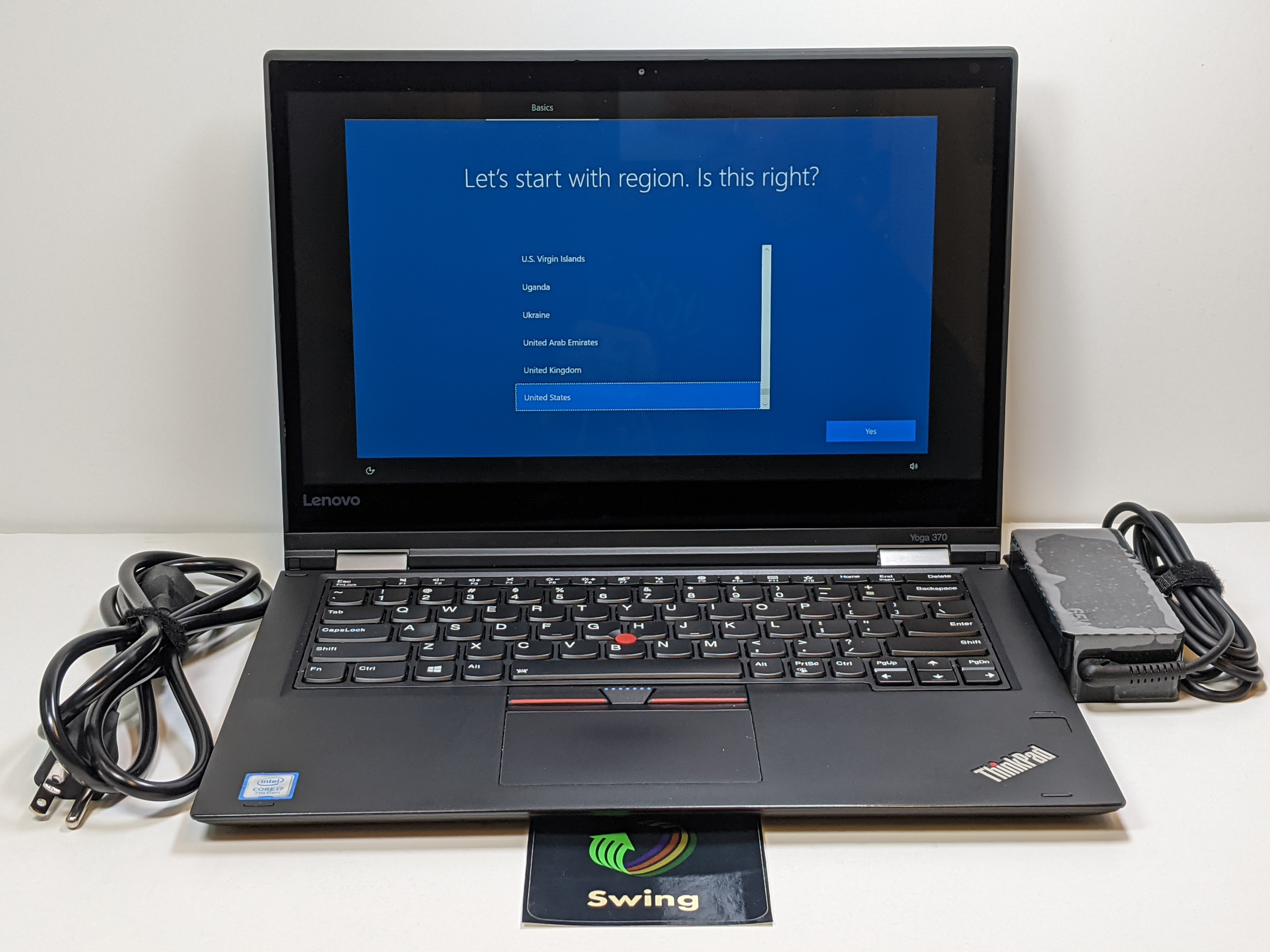 pic of THINKPAD YOGA 370 13.3" 2-in-1 FHD Touch I7-7500U 256GB SSD 16GB W10P Stylus