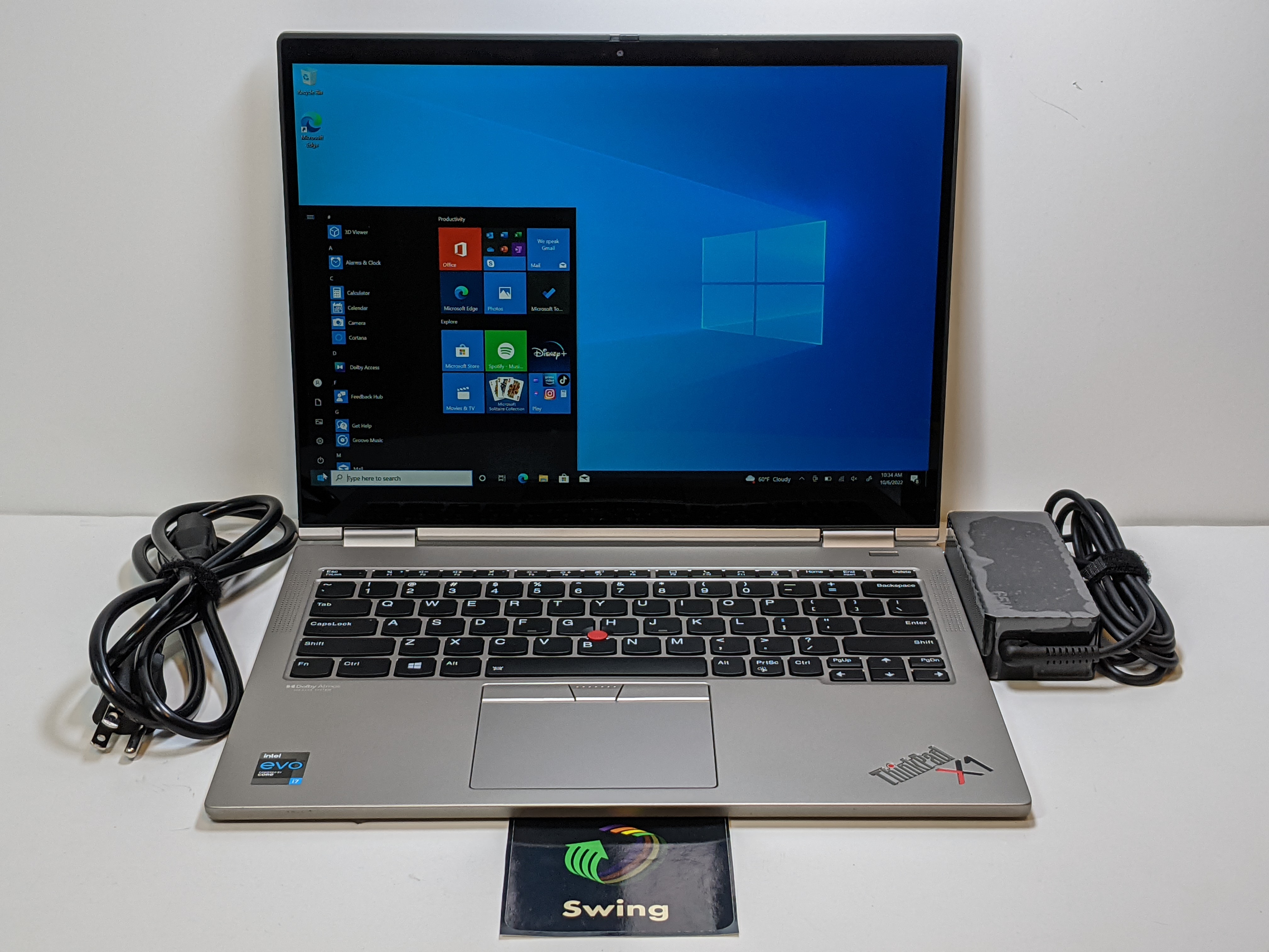 pic of Lenovo ThinkPad X1 Titanium Yoga 13.5" QHD Touch i7-1160G7 16GB 1TB SSD WARRANTY